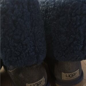 UGG Women's Blue Sheepskin Boots